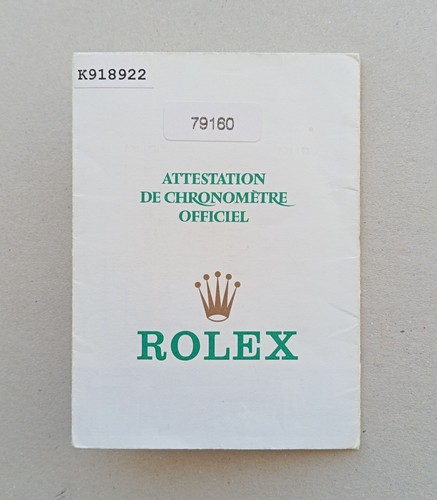 Rolex guarantee warranty paper - guarantee,