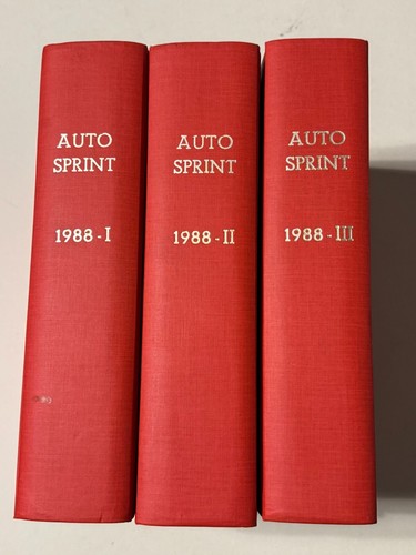 Autosprint 1988 année - 1988,