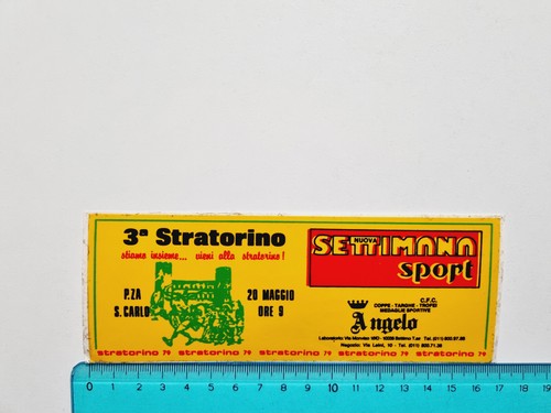 Adesivo stratorino piazza - stratorino,