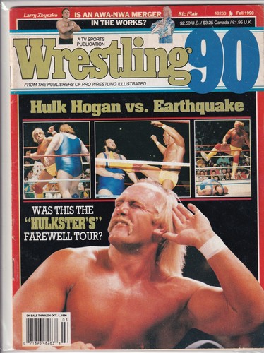 Wrestling magazine hulk - wrestling, hogan