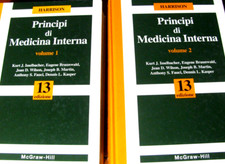 Harrison PRINCIPI DI MEDICINA INTERNA 2 volumi  1995 rilegati 2945 pagine