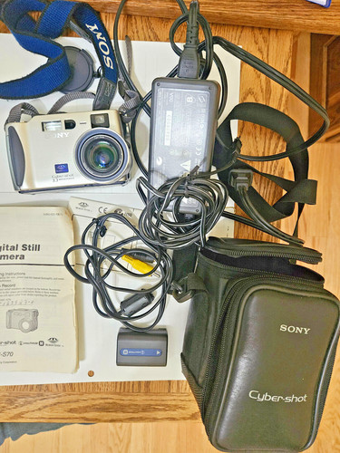 Sony cyber shot dsc s70 - cyber-shot, dsc-s70