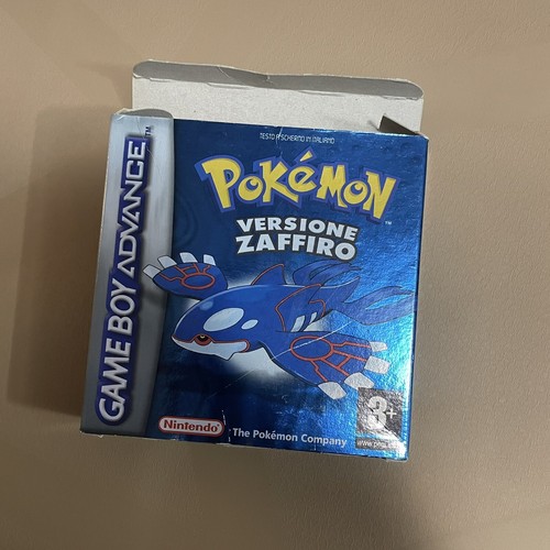 Pokemon zaffiro gba originale - gba,