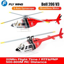 FLY Wing Bell 206 V3 3D Aereo