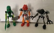 Lego Bionicle - 8572 Tahu Nuva - Toa 8535 & Onua 8532 - X 3 - Y2K - Vintage - Ottime condizioni