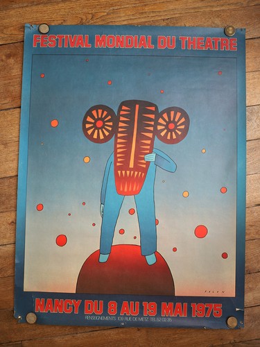 Jean michel folon affiche du - -,
