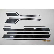 Fregi adesivi neri scocche