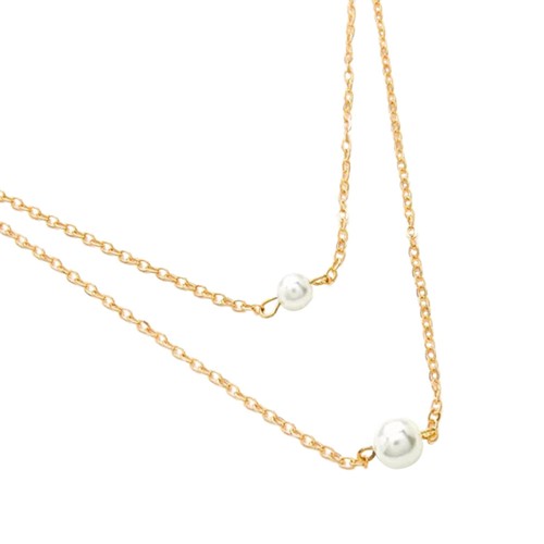 Collana doppio strato - collana,