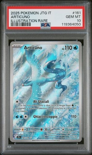 Pokemon psa articuno 161 ir - pokemon, 10