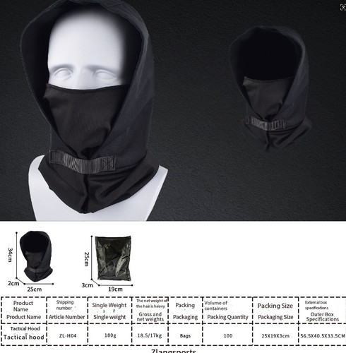 Maschera facciale tattica