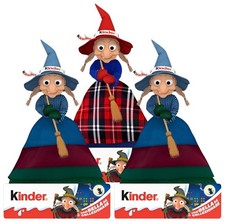 3X Kinder Happy Snack Bambola