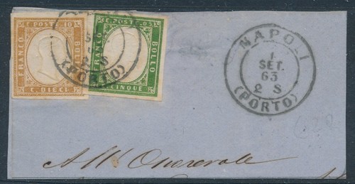 1863 italia storia postale - 1863,