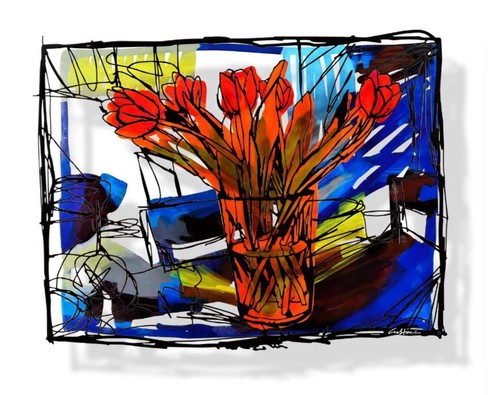 David gerstein mixed media - gerstein-,