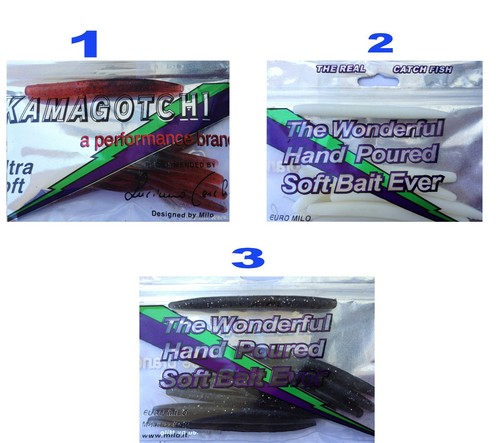 Esche artificiali gomma pesca - artificiali,