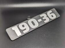 OM FIAT IVECO 190-36 LOGO SIGLA EMBLEMA FREGIO STEMMA SCRITTA TARGHETTA BADGE