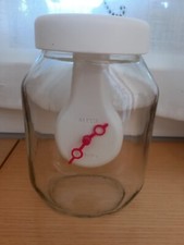 Design Orologio da tavolo Alessi barattolo Vetro Nutella