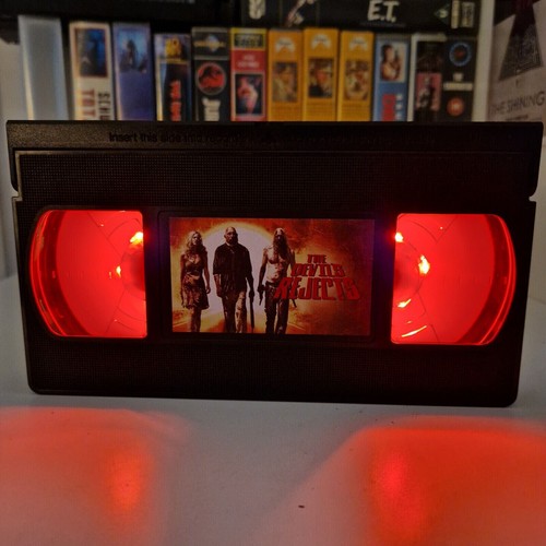 Lampada videocassetta horror - videocassetta,
