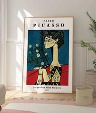 Pablo Picasso Jacqueline con
