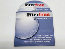 CD-ROM INTERFREE - ACCESSO INTERNET Anni 2000 Retrocomputer - Eccellente stato