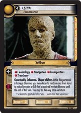 Silik, Chameleon - Archive Portrait - Star Trek 2E CCG