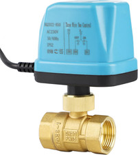Elettrovalvola Valvola Motorizzata 2 Vie DN20 3/4 Pollici 230V Valvola a Sfera E