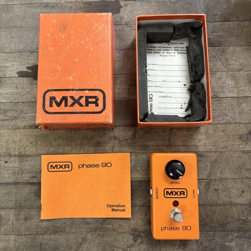Mxr phase shifter - phase,