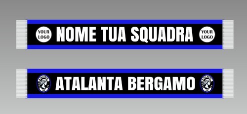 Sciarpa bergamo tifosi ultras - bergamo,