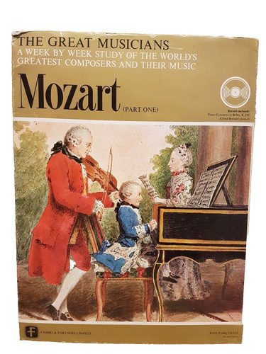 Vintage vinyl mozart - vintage,