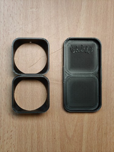 Double lens hood cap - +cap, for