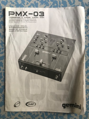 Gemini pmx manuale - gemini,