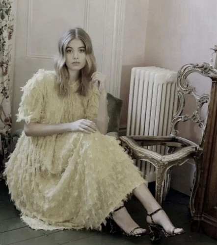 Zara abito voluminoso tessuto - abito,