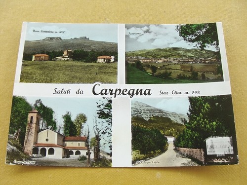Saluti carpegna - (fg.k49),
