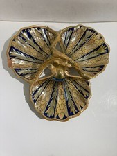 DECORATIVO CENTRO TAVOLA-CERAMICA ROBBIA-UTILE-DA COLLEZIONE-GUALDO TADINO-'900