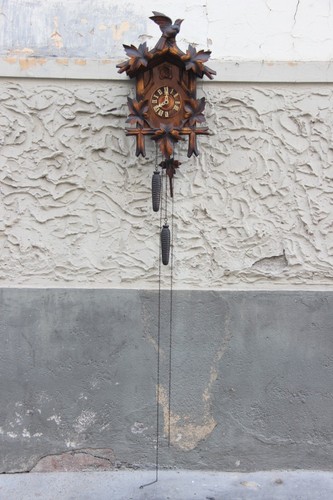 Antico orologio cucù - orologio,