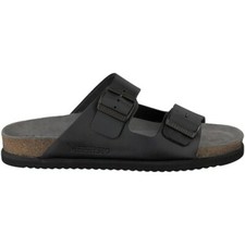 MEPHISTO - SANDALO DA UOMO MODELLO CIABATTA NERIO BLACK