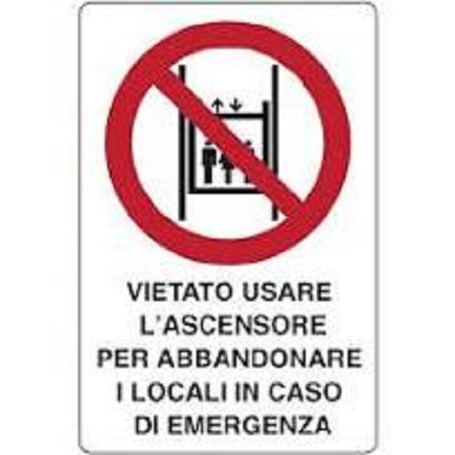 Cartello divieto usare - cartello,