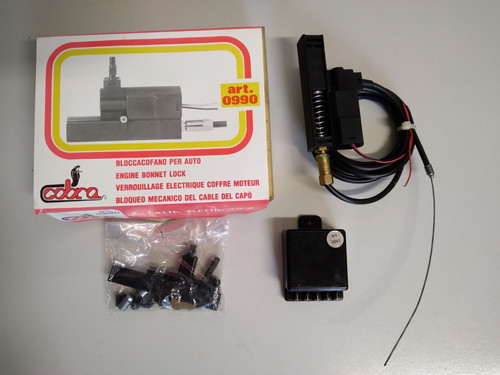 Motorino blocca cofano motore - blocca,