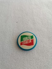 Distintivo PIN badge spilla distinctif FORZA ITALIA politica partito politic