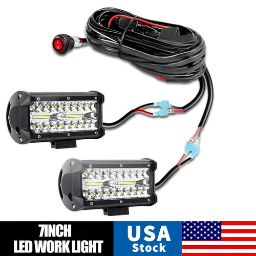 7inch led work light - 2x,