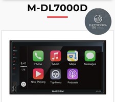 Macrom M-DL7000D autoradio 2 DIN con DAB+  CarPlay  Android Auto