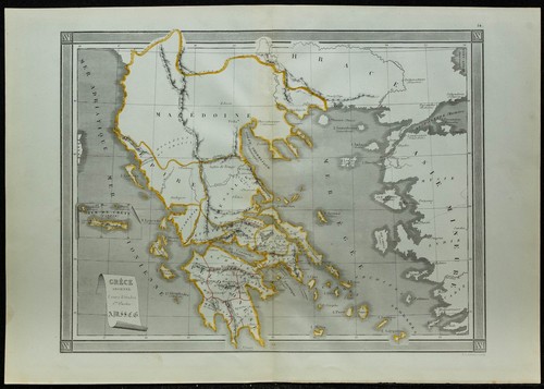 1850ca carta la grecia - di,