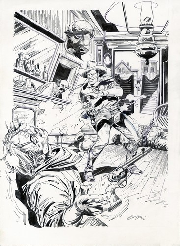 Tex illustrazione originale - -,