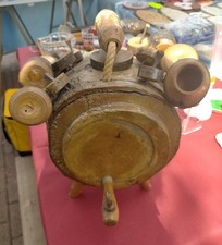 ANTICA BOTTE IN LEGNO CON SEI