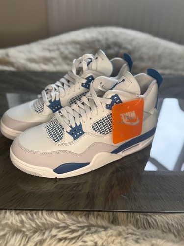Air jordan blu - 4, militare