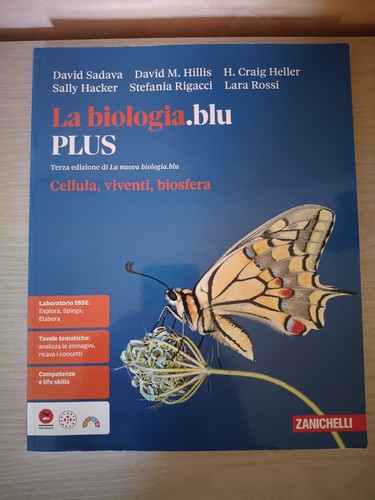 Libro biologia blu plus - "la, plus"