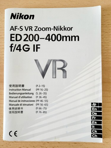 Nikon original nikkor vr - nikon,