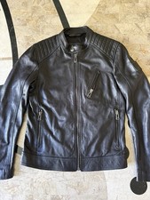 Giacca pelle nera classica