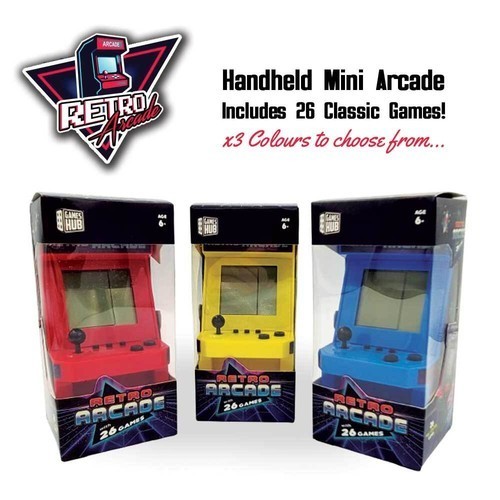 Retro arcade con giochi - con, 26