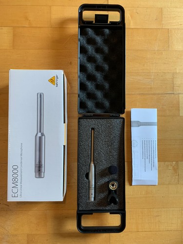Behringer ecm8000 microfono - ecm8000, di