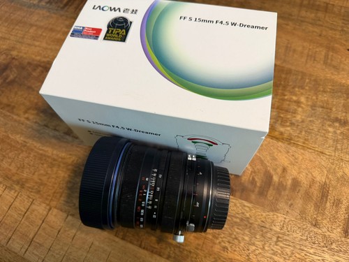 Laowa 15mm 5 w - ff, f4.5